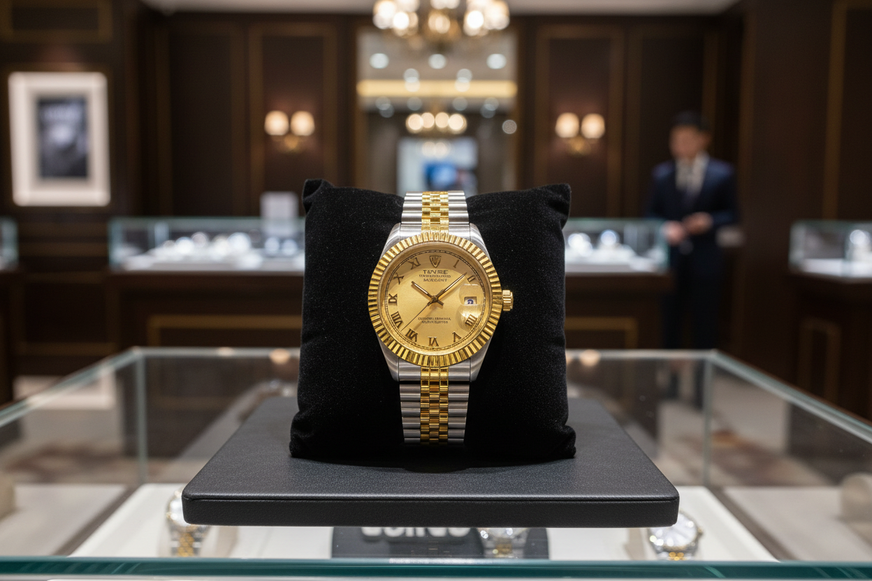 Detective Explosion Calendar Mens Watch Business Watch Mechanical Automatic Mechanical Watch Waterproof Sheet