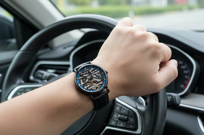 Glenn Genuine Watch Male Automatic Hollow Mechanical Watch